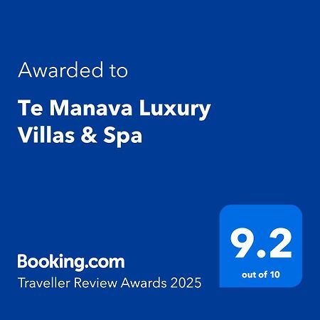 Te Manava Luxury Villas & Spa Rarotonga Extérieur photo